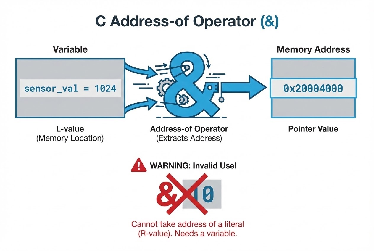 Address-of Operator Diagram