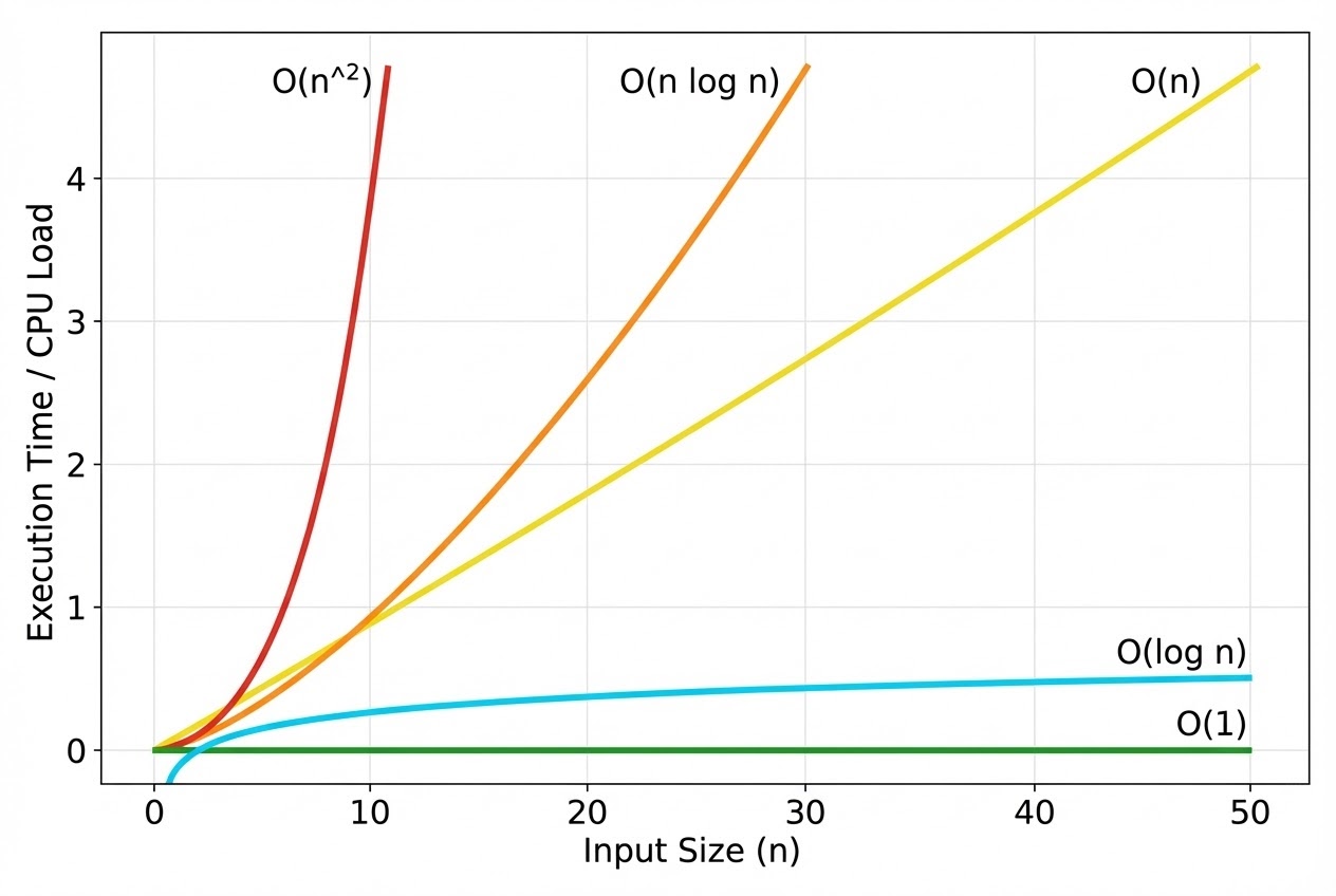 Big O Notation and Algorithm Optimization Comparison