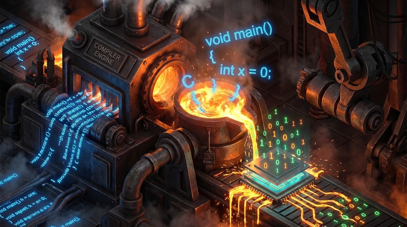 Compilation Phase: แกะกล่องดำของ Translation Process เปลี่ยนโค้ดภาษา C เป็นภาษาเครื่องสไตล์ Embedded