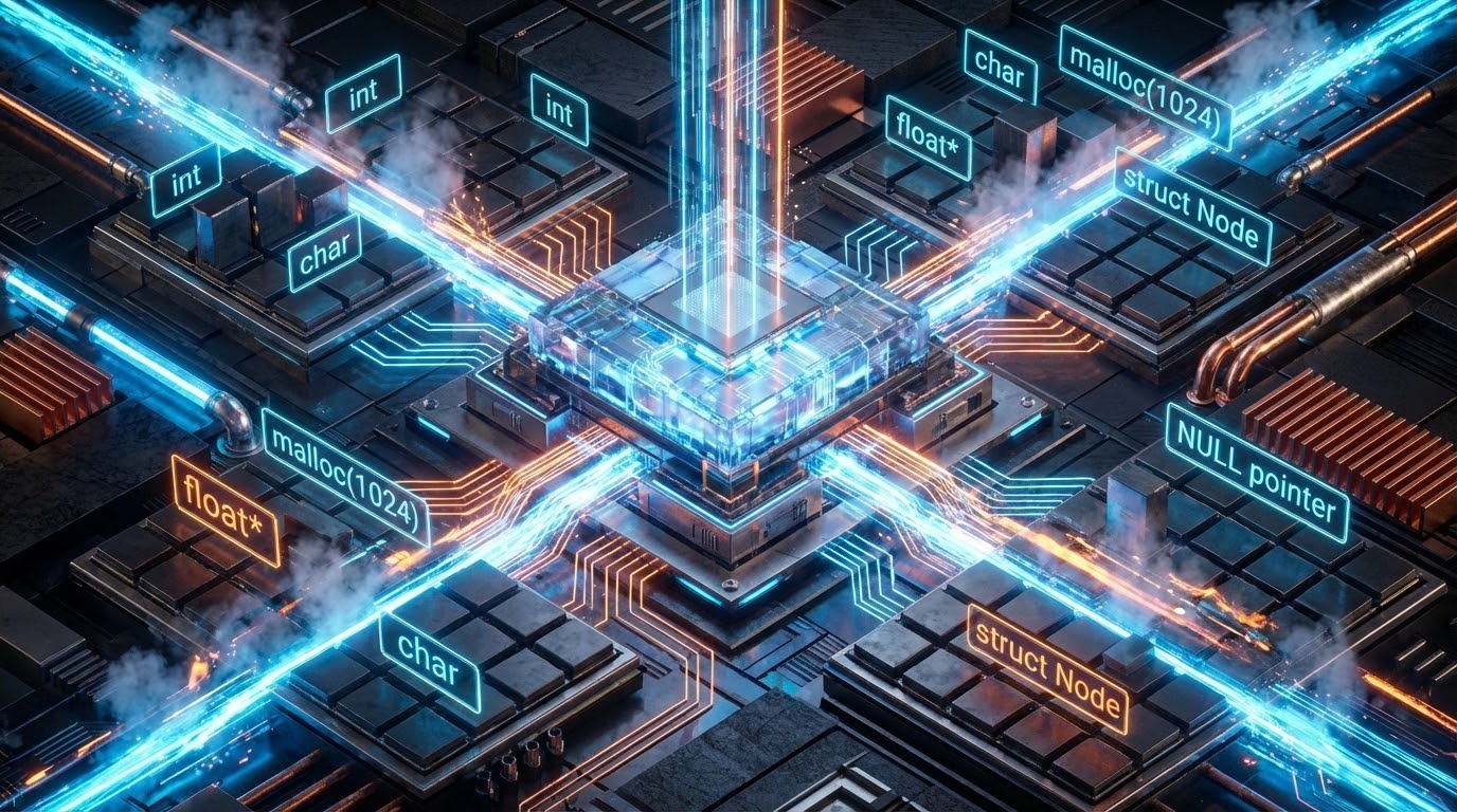 ถอดรหัสการประกาศตัวแปร (Declaration): รากฐานสำคัญของการจองพื้นที่หน่วยความจำในโลกภาษา C