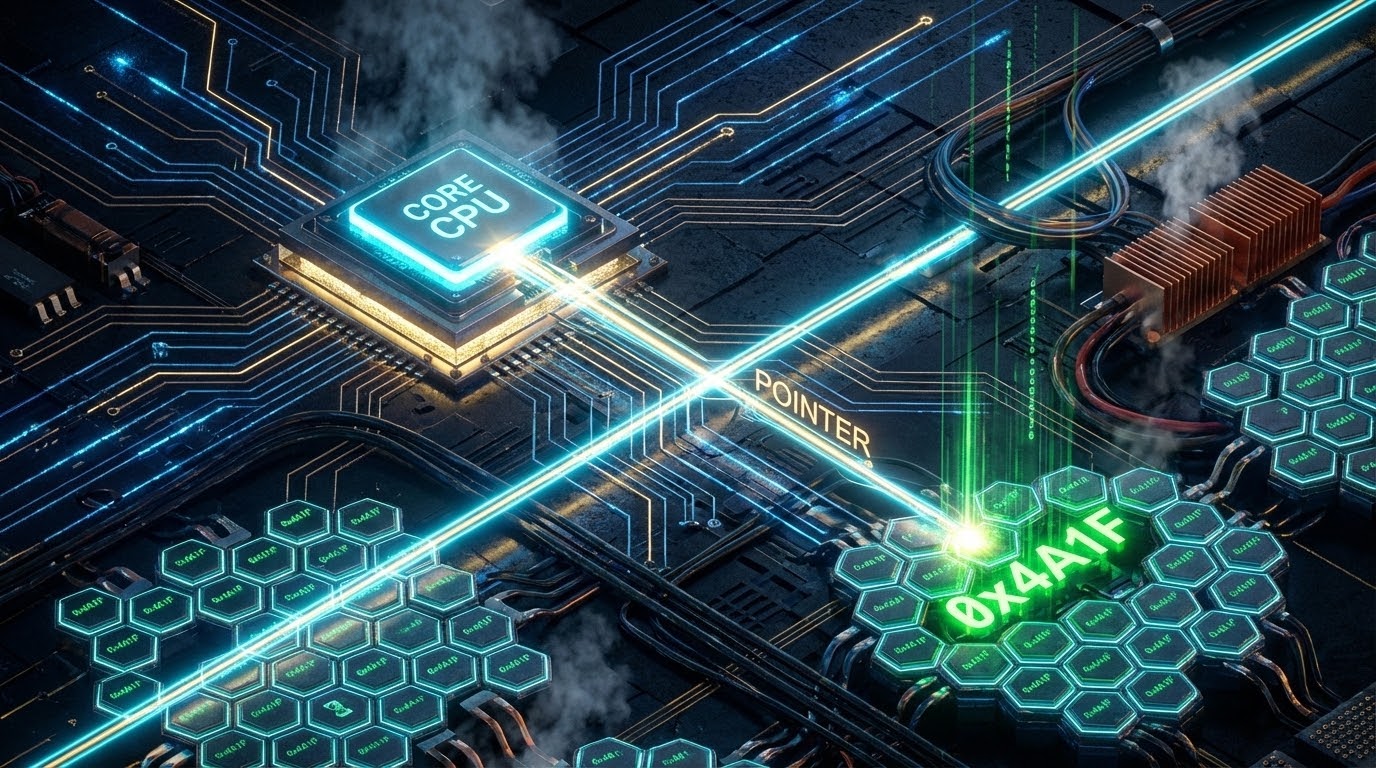 Pointers in C: เจาะลึก 'พื้นฐานและส่วนประกอบ' ของตัวชี้ อาวุธลับที่สายฮาร์ดแวร์ต้องเชี่ยวชาญ!