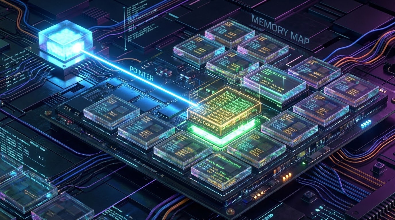 Pointers in C: ถอดรหัสตัวชี้ อาวุธลับระดับฮาร์ดแวร์ที่โปรแกรมเมอร์ทุกคนต้องรู้!
