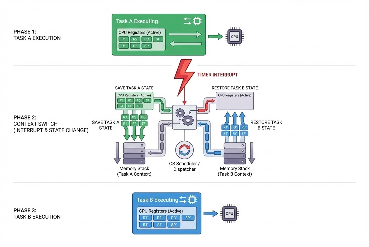 Context Switching Process