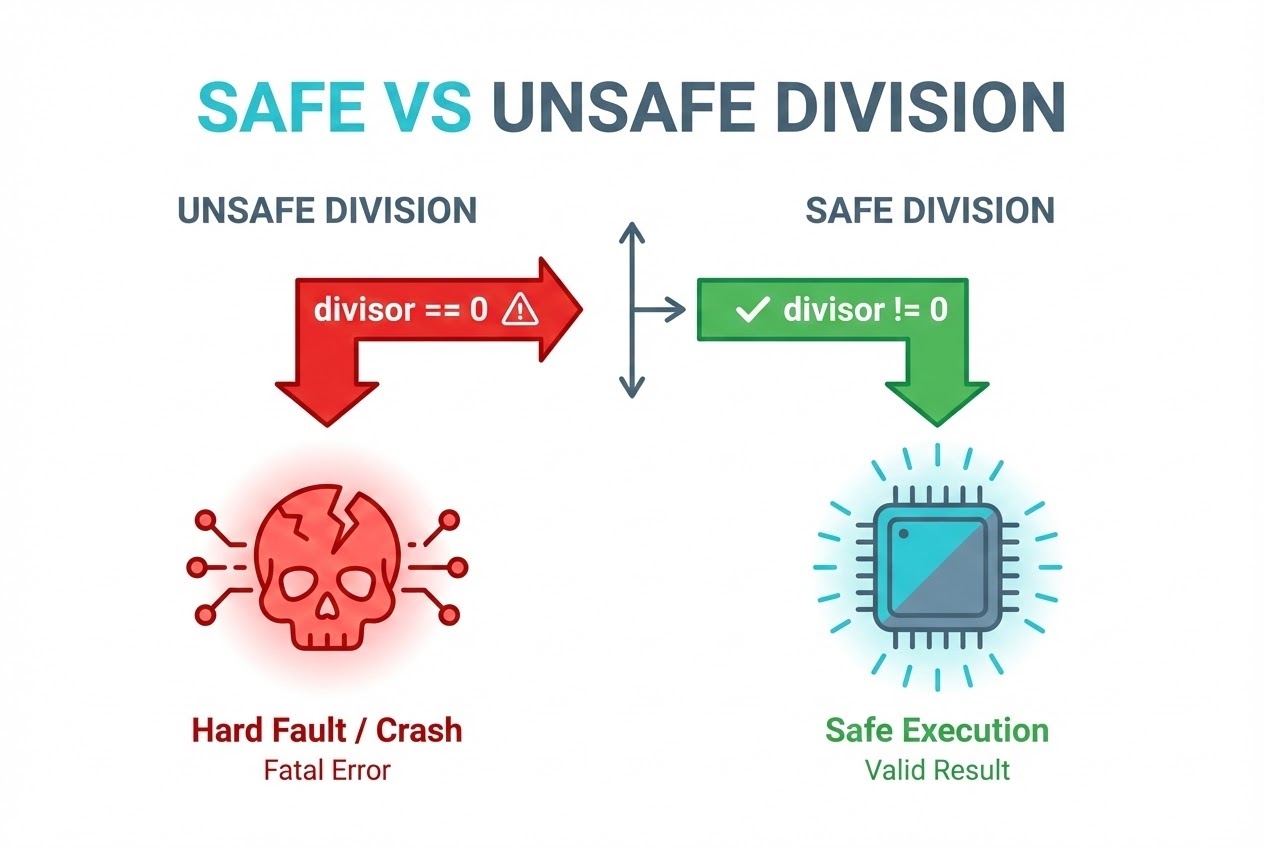 Divide by Zero Concept Diagram