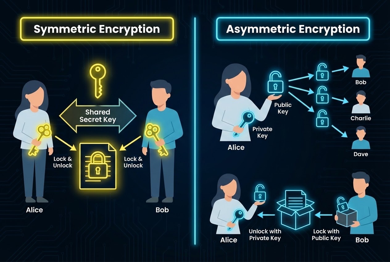 Encryption Architectures Diagram