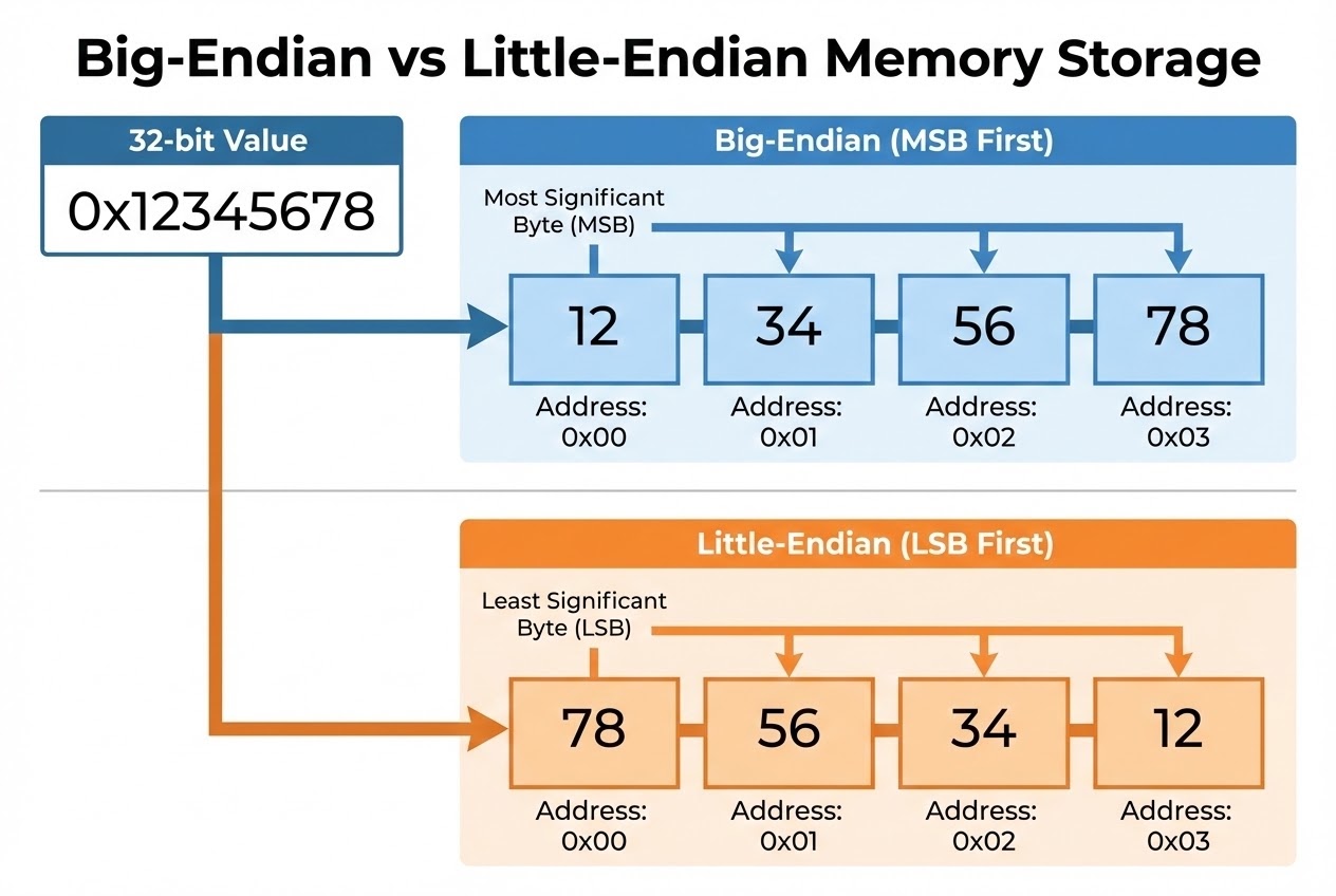 Endianness Diagram