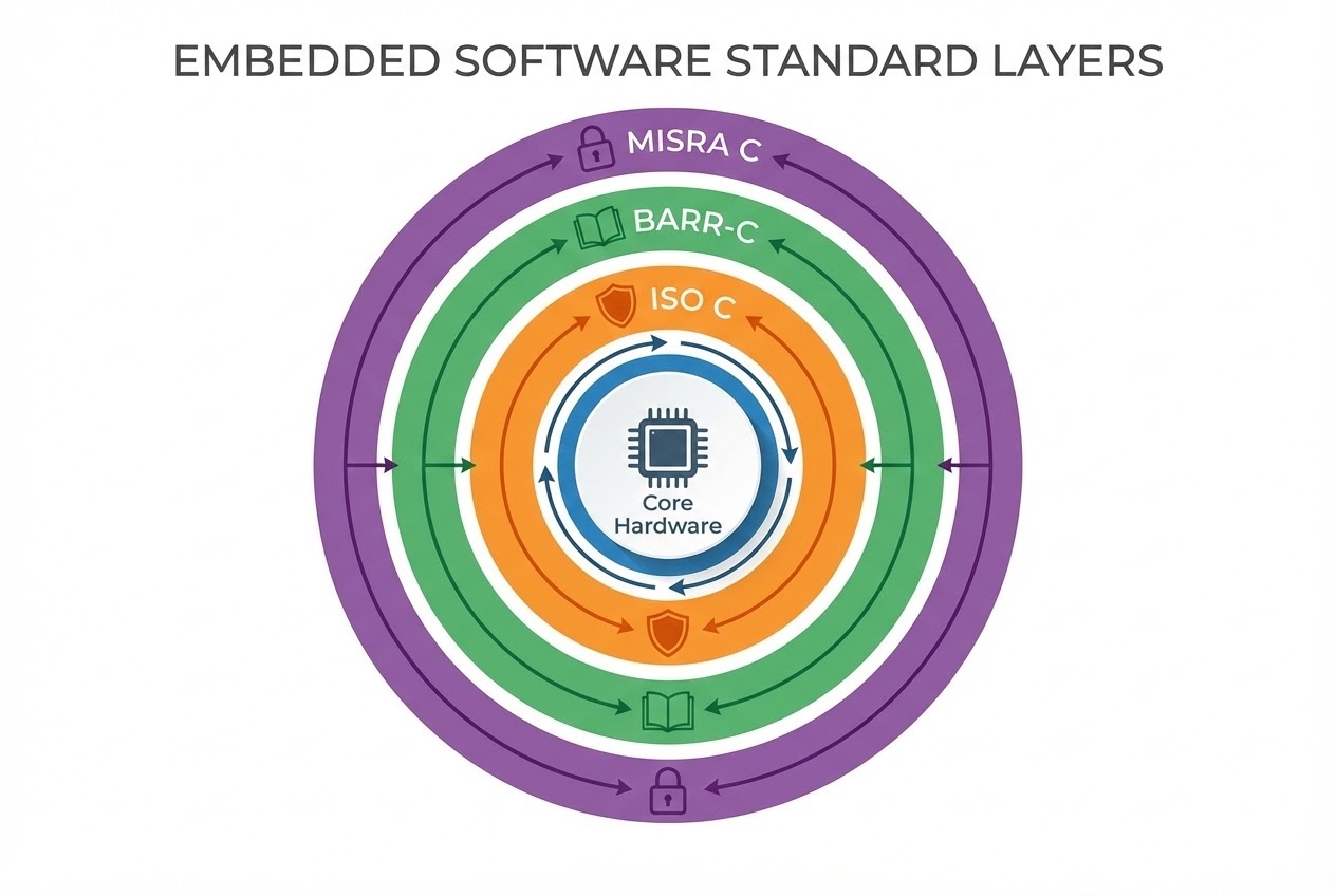 MISRA C and BARR-C Concepts