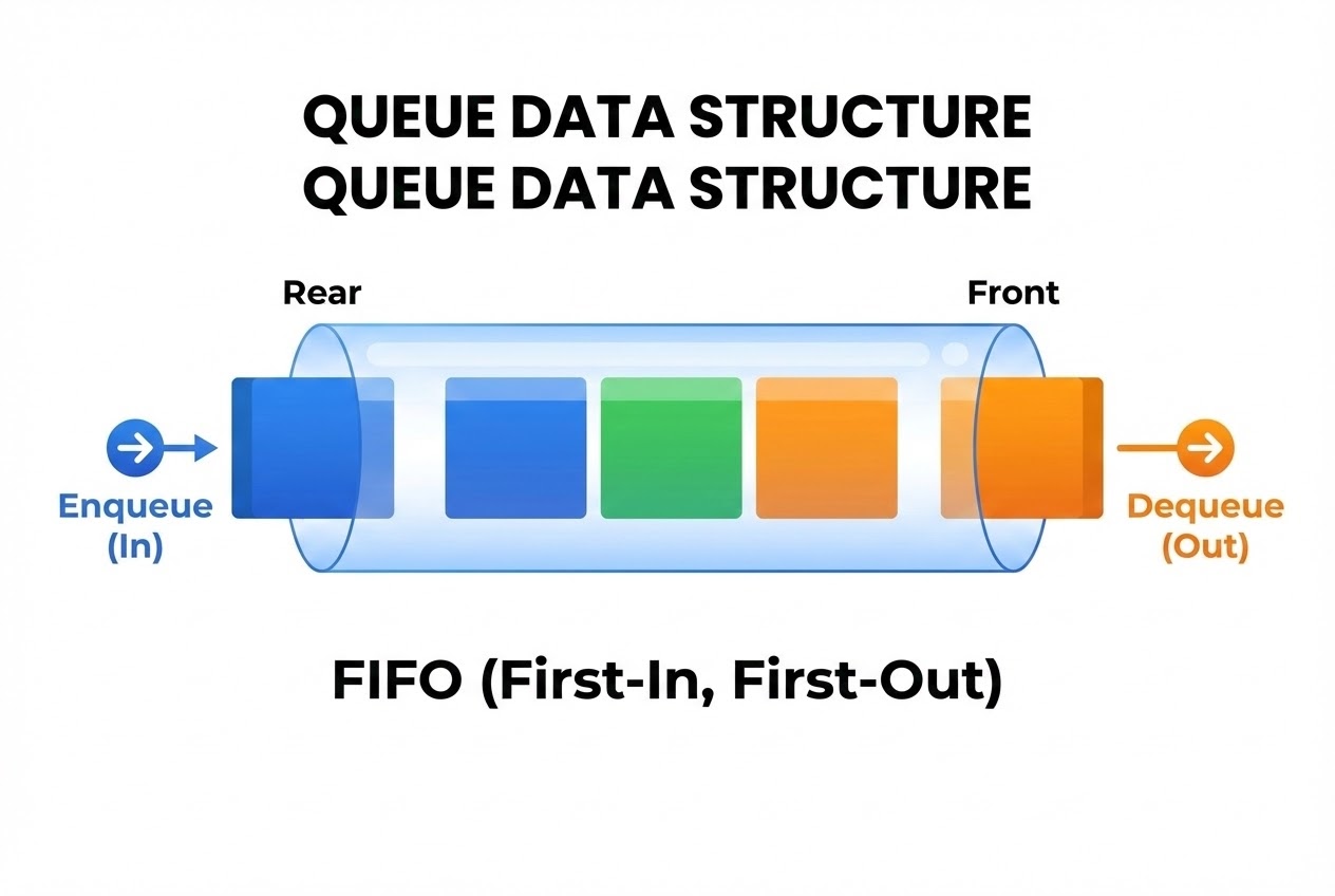Queue Data Structure Diagram