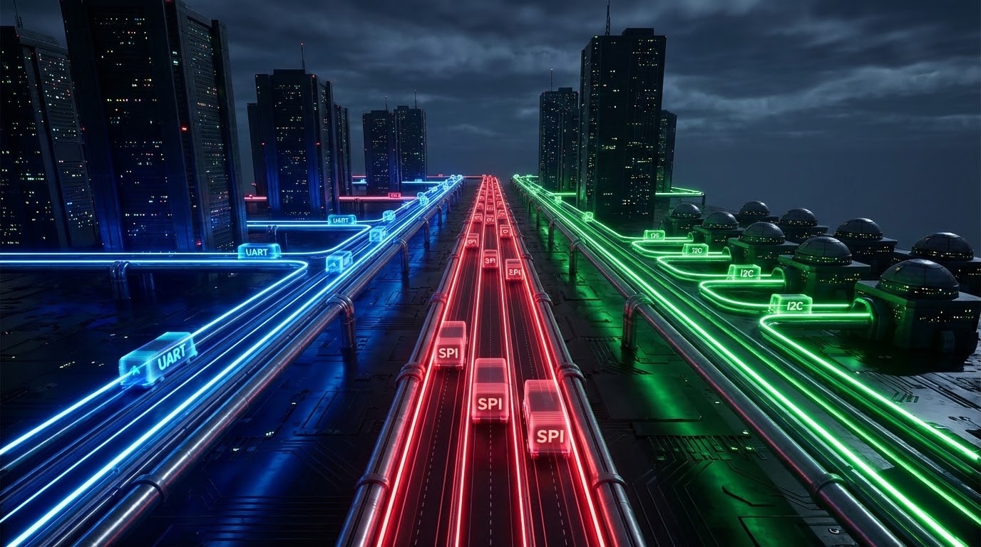 Serial Buses (SPI, I2C, UART): The Hardware Communication Arteries Fueling the Embedded C Ecosystem