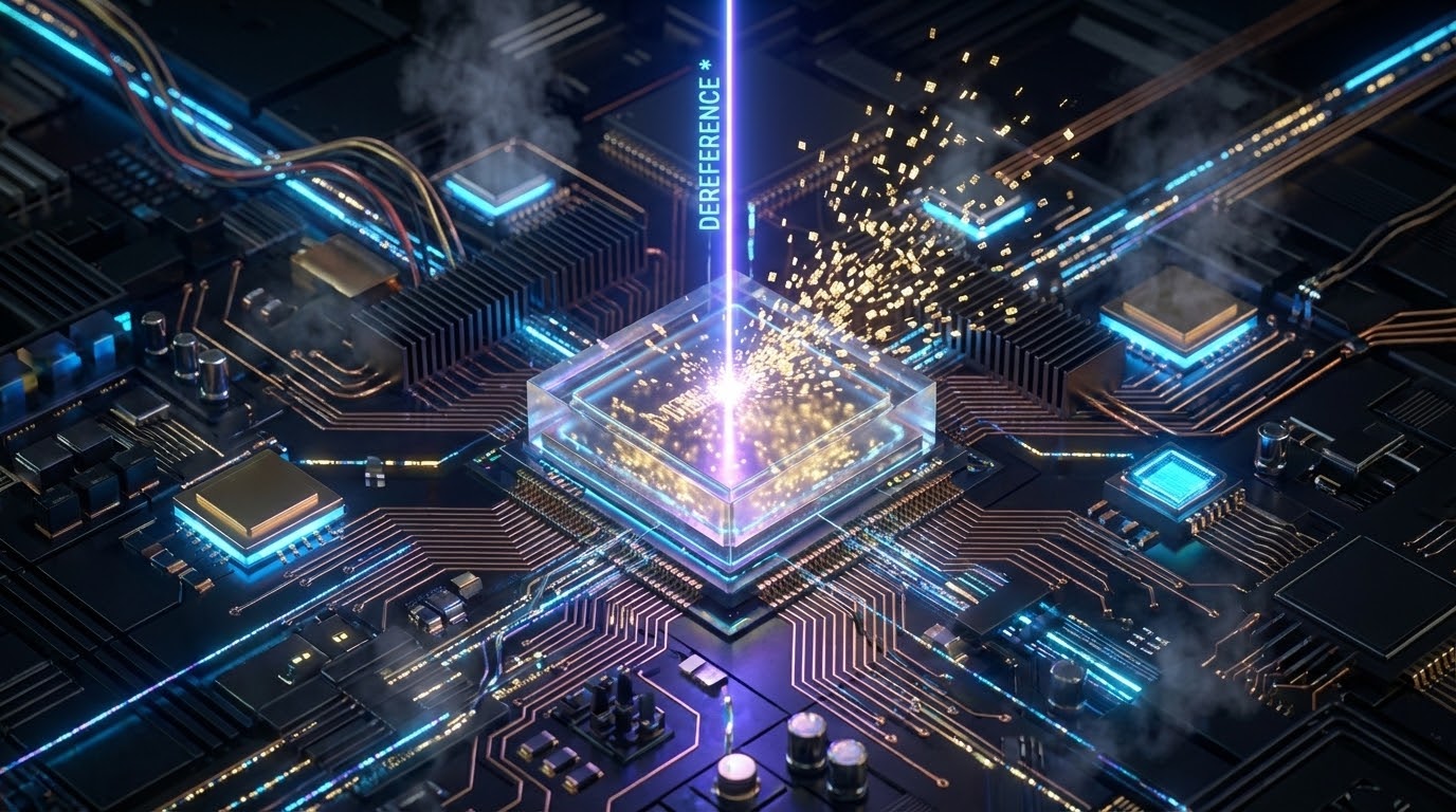 Dereferencing (*): Piercing Through Memory - The Core of Hardware Control via Pointers