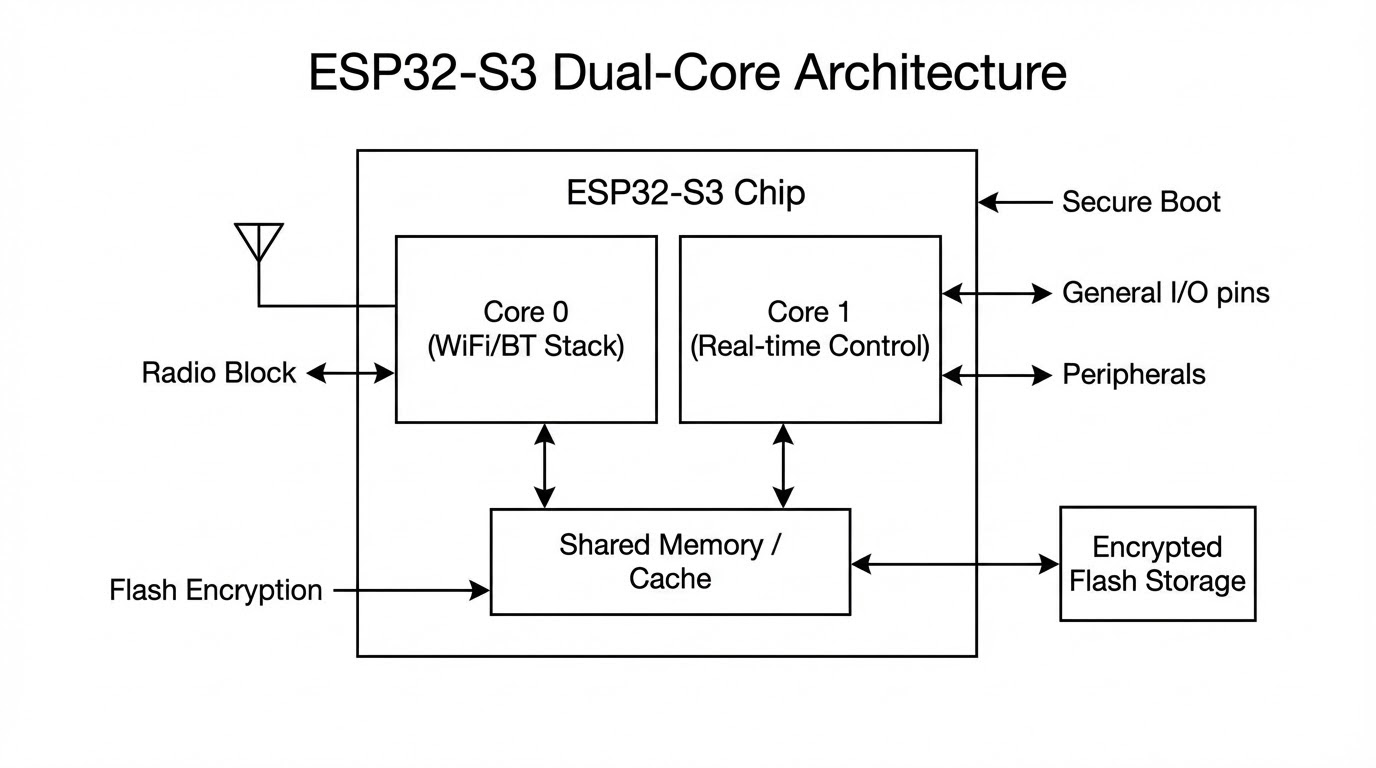 ESP32-S3 Architecture Diagram