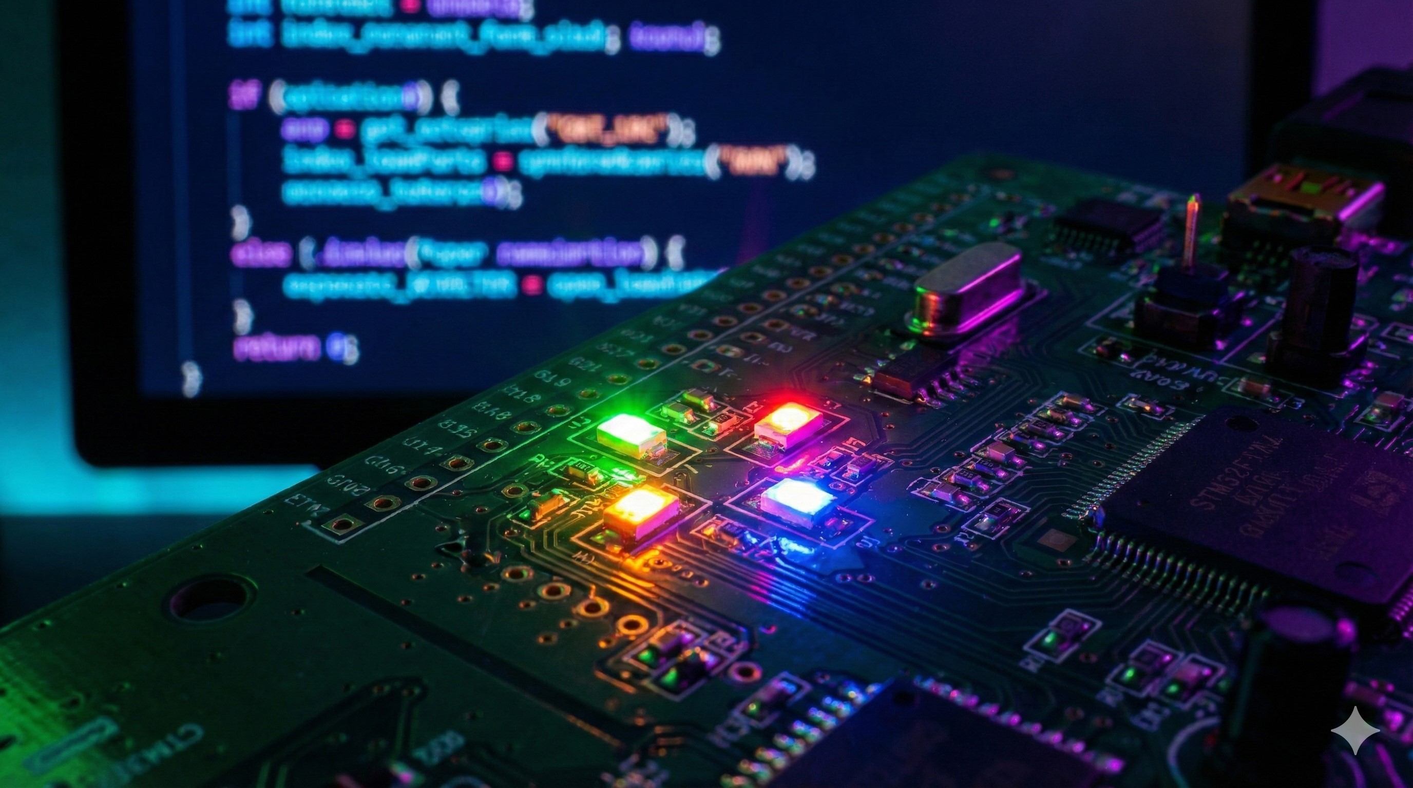 STM32 GPIO Basics: Blinking LEDs & Button Input (The Hardware 'Hello World')
