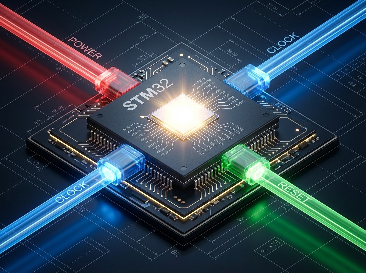 STM32 Minimum System: The Holy Trinity of Hardware (Power, Clock, Reset)